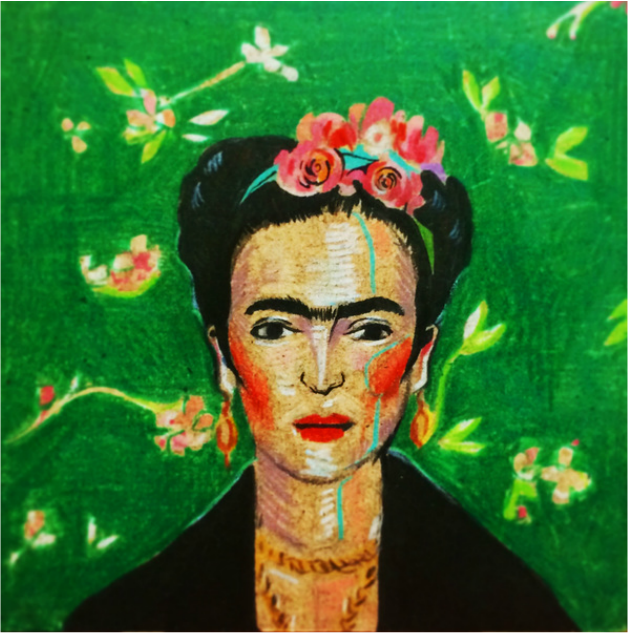 Drawing_Frida Kahlo_2015 - versatile